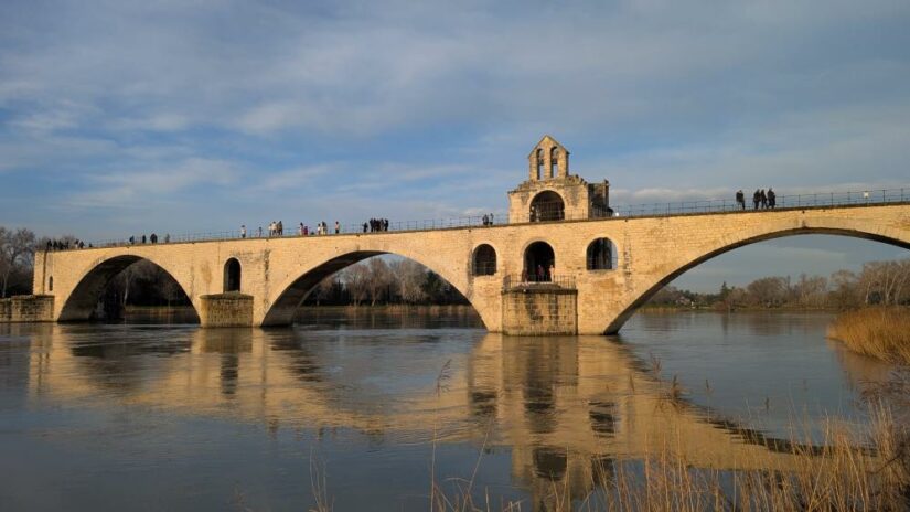 Avignon en hiver