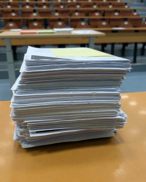 Le vertige existentiel de la correction des copies